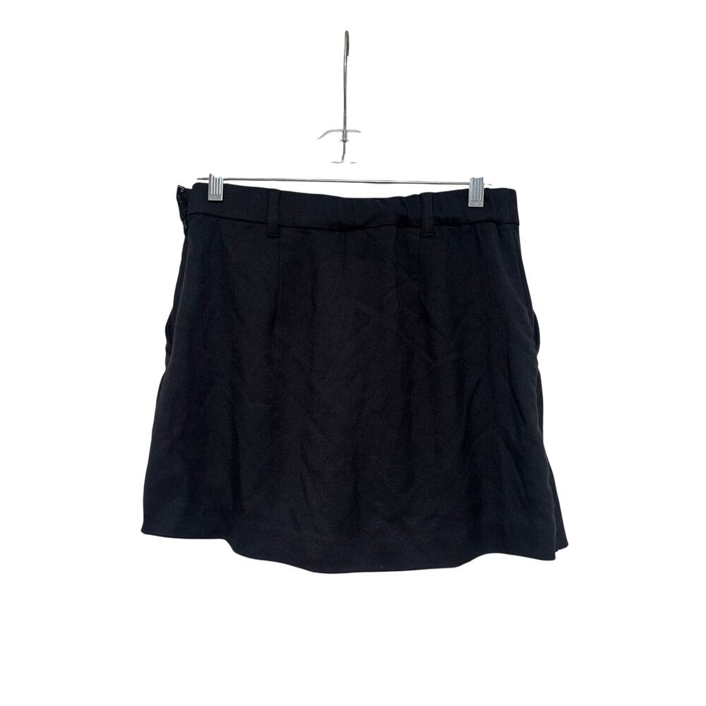 Hollister Women's Black Wrap Front Pleated Skort Size Small NWT - Picture 7 of 9